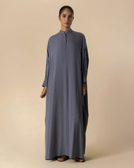Loose Fit Abaya Blue