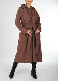 Coffee Fleece Cover Up | Coats & Cover Ups | Aab Modest Wear