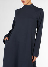 Fleece Jumper Dress Navy | Midis | Aab Modest Wear