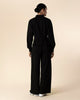 Cropped Jacket Co-Ord Set Black