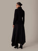 Two Tone Maxi Black