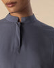 Loose Fit Abaya Blue