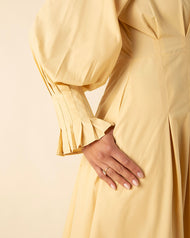 Capri Dress Butter Yellow
