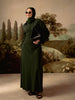 Castello Dress Dark Green