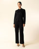 Mandarin Co-Ord Set Black