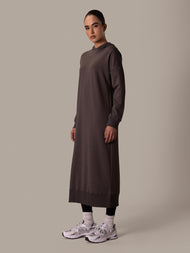 Hooded Midi Grey