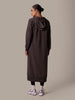 Hooded Midi Grey