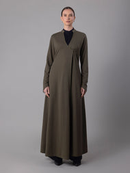 Fern Wrap Abaya Olive