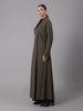 Fern Wrap Abaya Olive