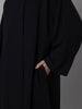 Tide Asymmetric Coat Black