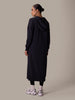 Hooded Midi Navy