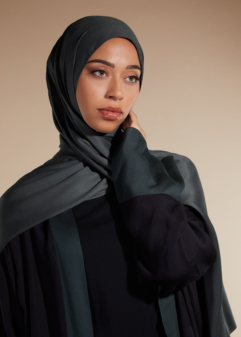 Full Slip Black Twill | Modest Slip Dresses | Aab Modest Wear Full Slip Black Twill | Modest Slip Dresses | Aab Modest Wear