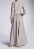 Polka Dot Maxi Grey | Maxi Dresses | Aab Modest Wear