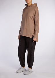 Cotton Track Pants Black | Modest Activewear