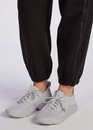 Cotton Track Pants Black | Modest Activewear