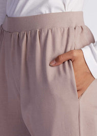 Cotton Cuffed Leggings Dusky Lilac | Aab Modest Activewear