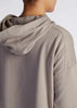 Cropped Cotton Hoody Grey | Aab Modest Activewear