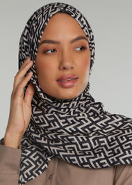Kufic Art Hijab