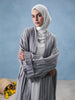 Grey & White Kimono