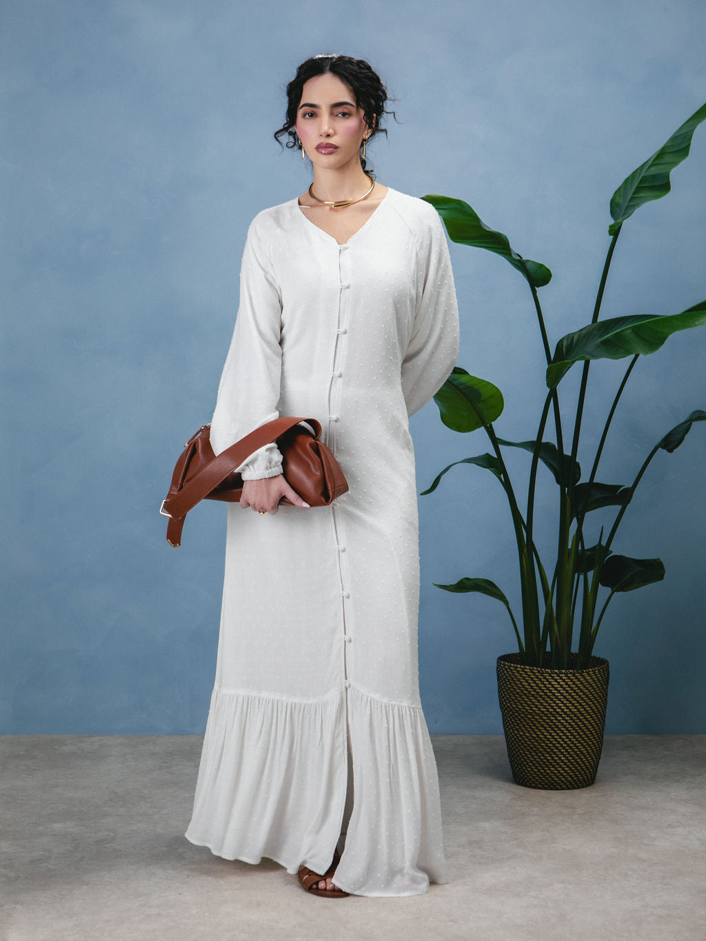 aab modest wear cotton maxi dress reviews White Ivy Cotton Maxi | Modest Maxi Dresses