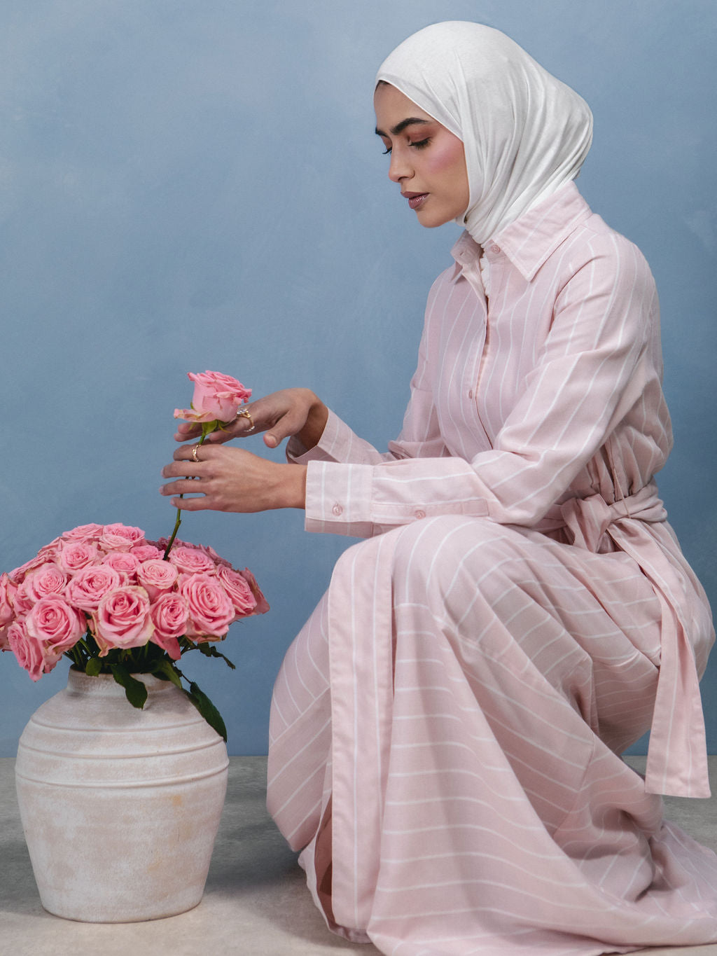 aab modest wear soft cotton shirted maxi dress reviews Sky Blue Cotton Maxi Shirt | Modest Maxi Dresses