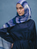 Textured Navy Maxi Shirt