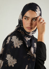 Fluttery Florals Premium Modal Hijab