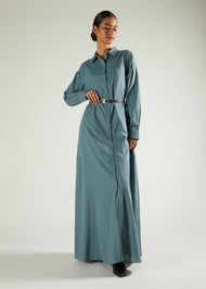 Long Line Shirt Sage