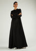 Scuba Abaya Black