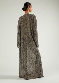 Mixed Floral Prayer Abaya & Hijab