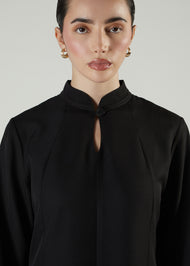 Panel Abaya Black
