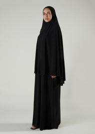 Prayer Abaya Set Ebony