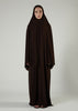 Prayer Abaya Set Chocolate