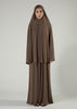 Prayer Abaya Set Chestnut
