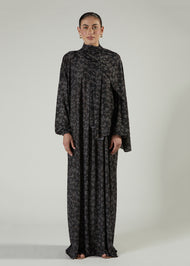 Printed Prayer Abaya Spiral