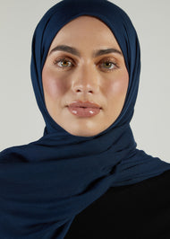 Premium Navy Modal Hijab