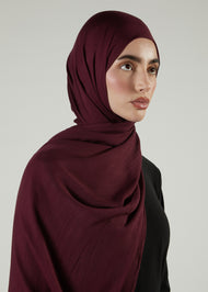 Burgundy Premium Modal Hijab