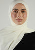 Premium Off White Modal Hijab