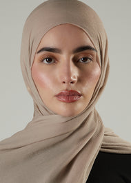 Alabaster Chiffon Silk Hijab