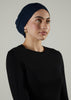 Tie Back Cap Navy Hijab Cap