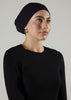 Tube Cap Black Hijab Cap