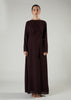 Side Twist Maxi Maroon