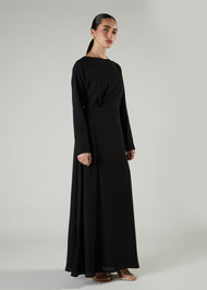 Side Twist Maxi Black