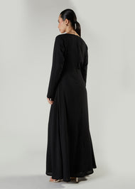 Side Twist Maxi Black
