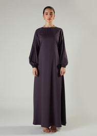 Raglan Abaya Plum