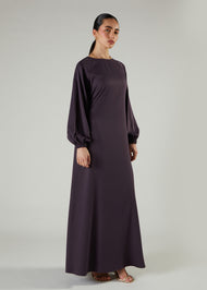 Raglan Abaya Plum