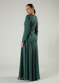 Tiered Maxi Green