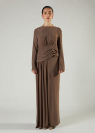 Alaia Maxi Toffee