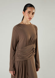 Alaia Maxi Toffee