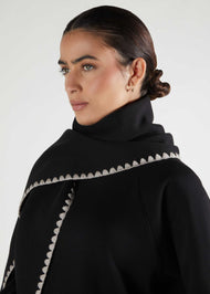Tote Stitch Scarf Black